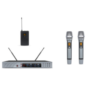 Dual Handheld Wireless Microphones [U-860]