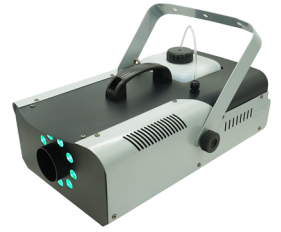Remote-Controlled Fog Machine with Color LEDs 【LED-1500】