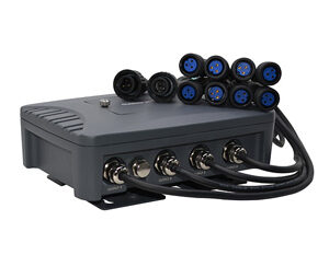 8-Way Outdoor DMX Amplifier with Cast Aluminum Enclosure 【ALPHA-8F】
