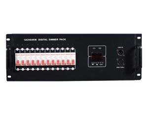 12-Channel 4kW Digital Dimmer Rack 【V12】