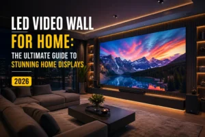 LED Video Wall for Home
