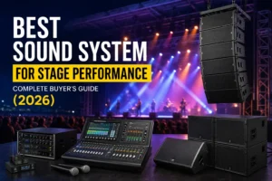 Sound System for Stage Performance
