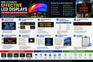 How to Create Effective LED Displays: The Complete Guide for Businesses and Events