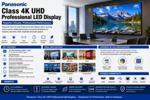 Panasonic Class 4K UHD Professional LED Display
