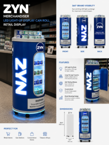ZYN Merchandiser LED