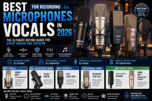 Best Microphones for Recording Vocals in 2026: Top Picks for Every Budget