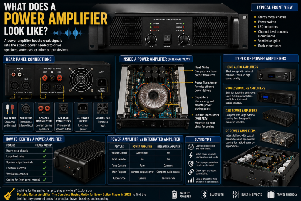 What Does a Power Amplifier Look Like?