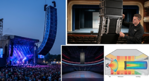 Line array speakers