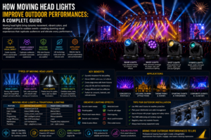 Moving Head Lights for Outdoor Performances