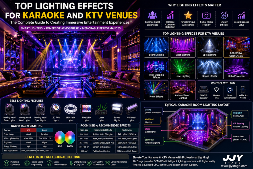 Top Lighting Effects for Karaoke