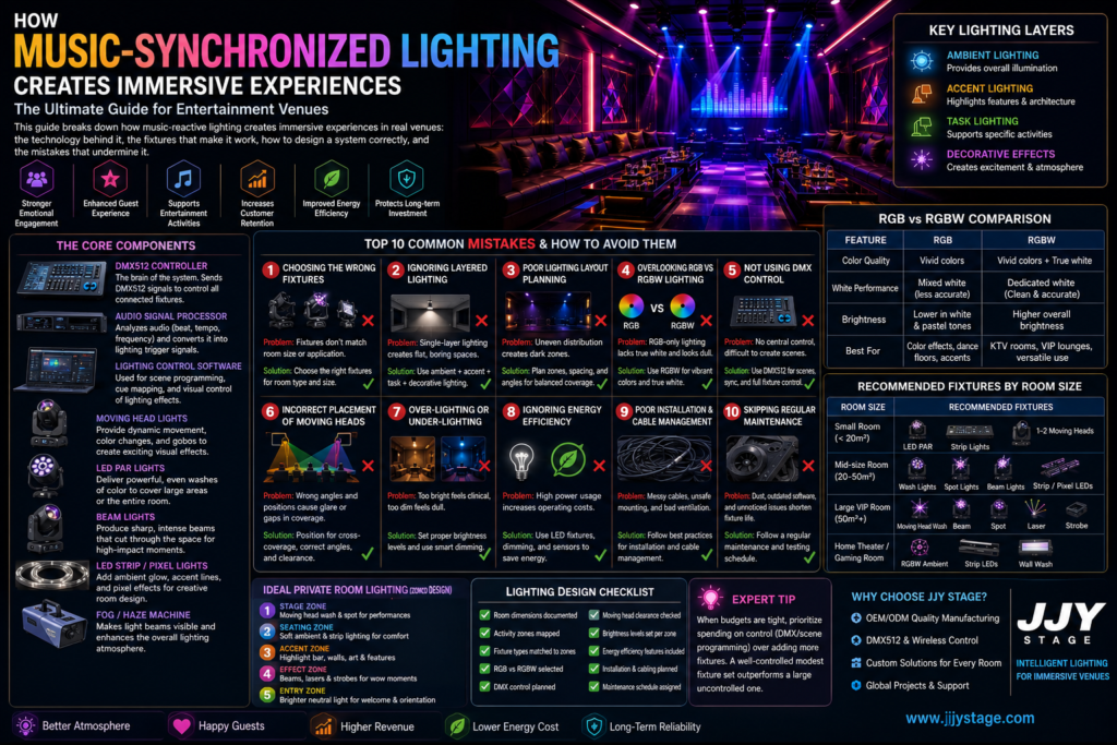 Music-Synchronized Lighting Creates