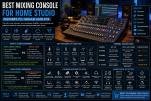 Best Mixing Console for Home Studio