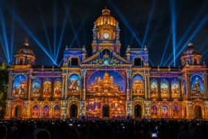 Projection Mapping for Historical Buildings