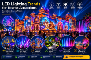 LED Lighting Trends for Tourist Attractions