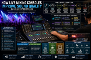 live mixing console