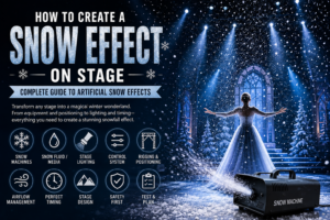 How to Create a Snow Effect on Stage