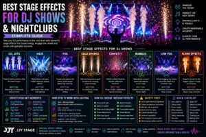 Best Stage Effects for DJ Shows