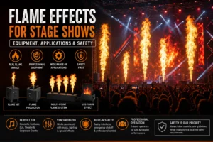 Flame Effects for Stage Shows